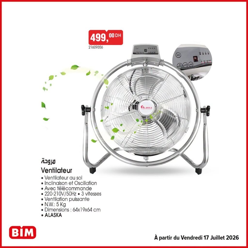Promotion Bim vendredi 17 Juillet 2026