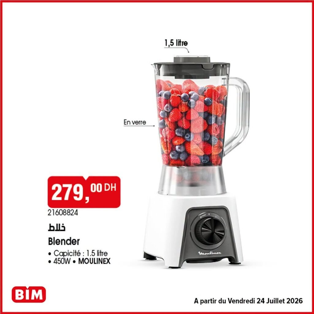 Promotion Bim vendredi 24 Juillet 2026