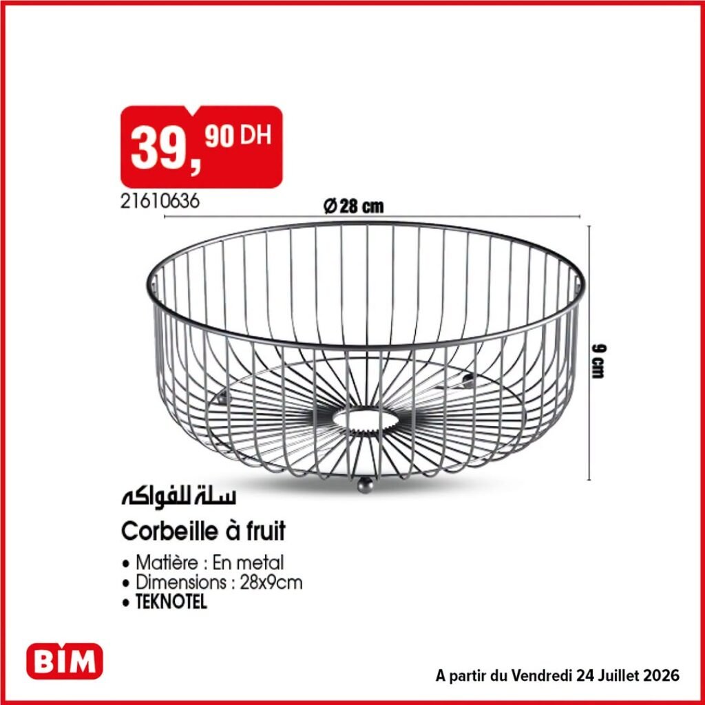 Promotion Bim vendredi 24 Juillet 2026