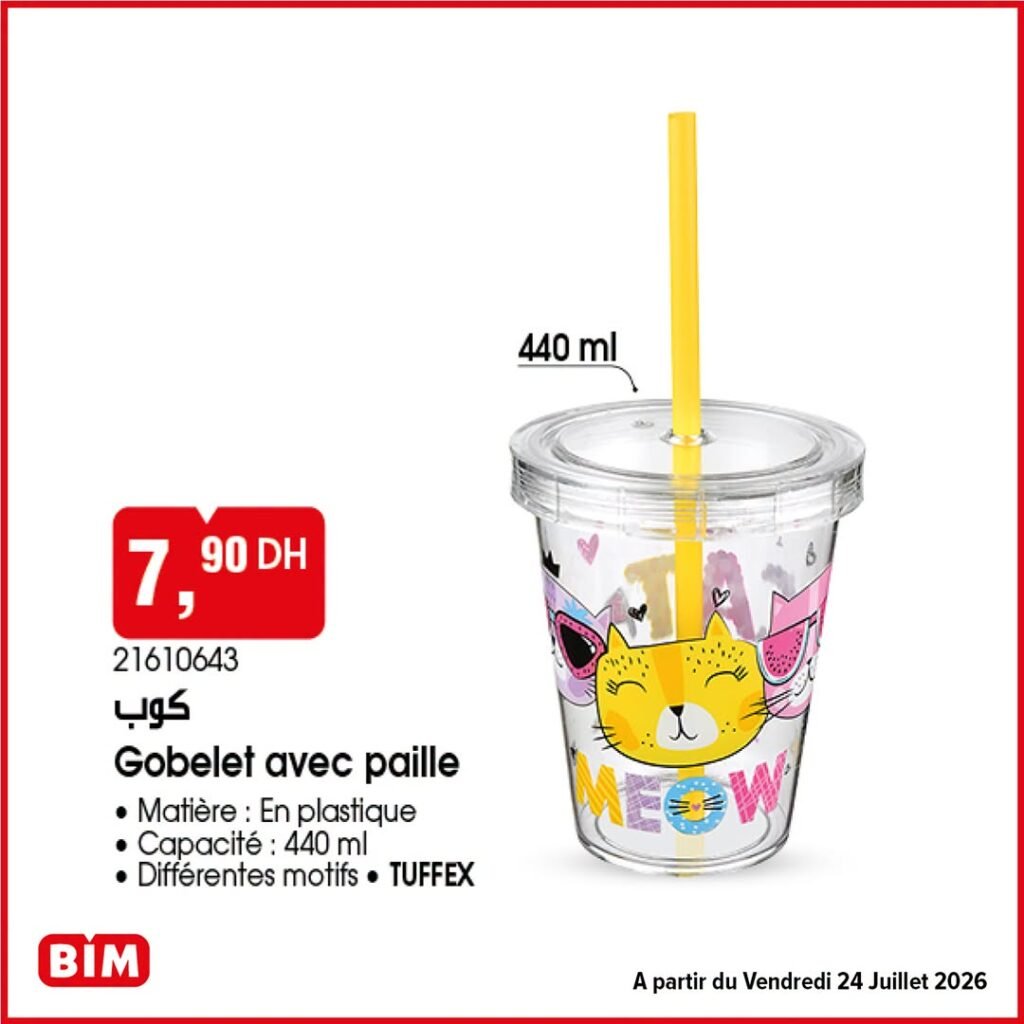 Promotion Bim vendredi 24 Juillet 2026