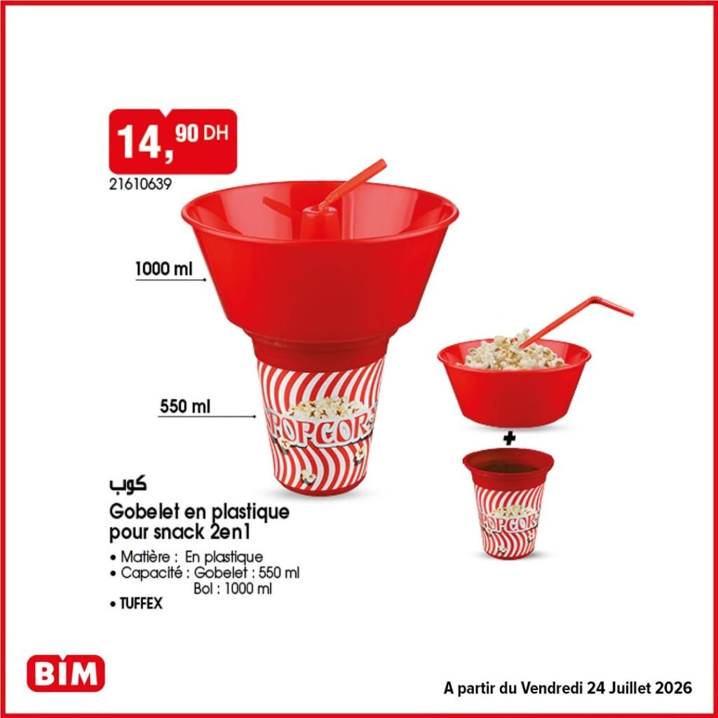 Promotion Bim vendredi 24 Juillet 2026
