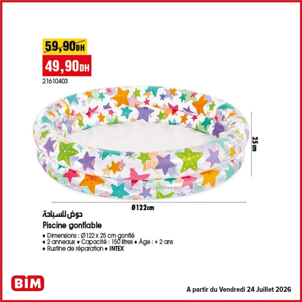 Promotion Bim vendredi 24 Juillet 2026