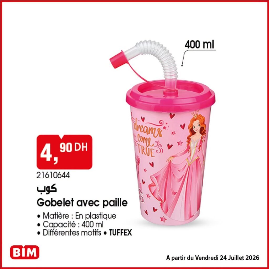 Promotion Bim vendredi 24 Juillet 2026