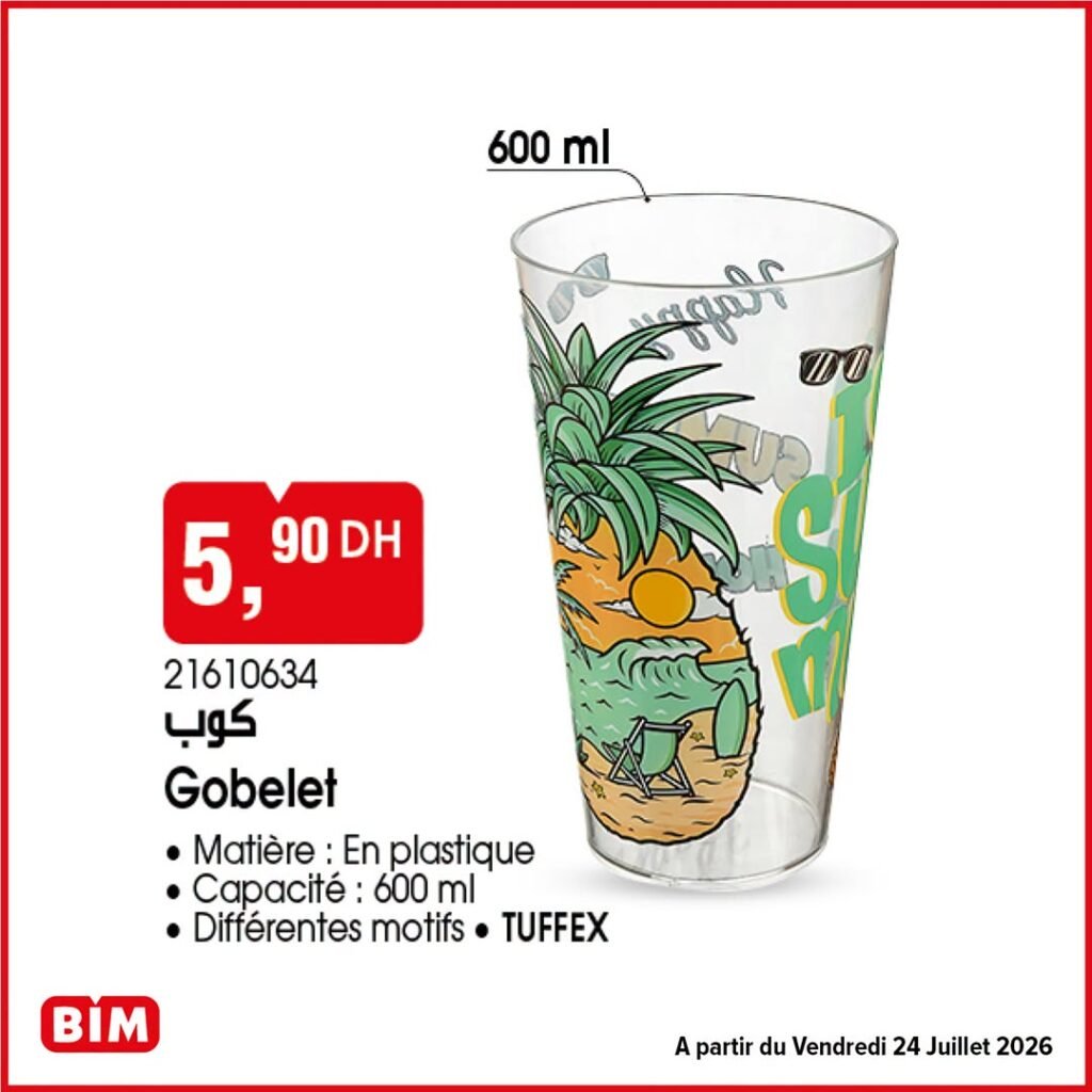 Promotion Bim vendredi 24 Juillet 2026