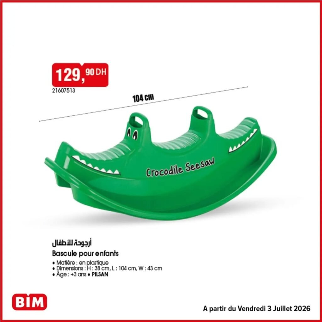 Promotion Bim vendredi 3 Juillet 2026