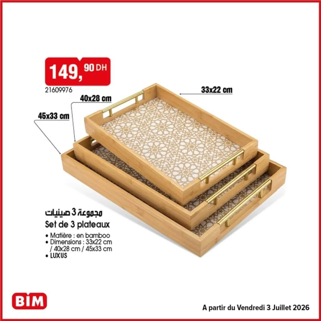 Promotion Bim vendredi 3 Juillet 2026