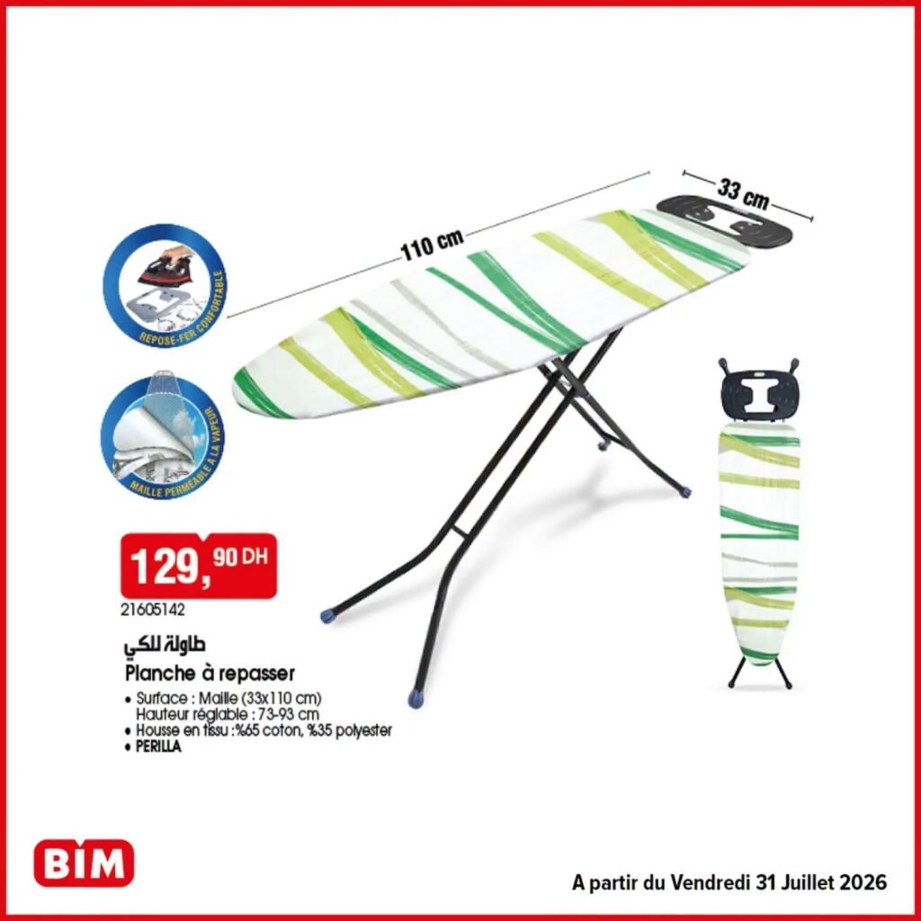 Promotion Bim vendredi 31 Juillet 2026