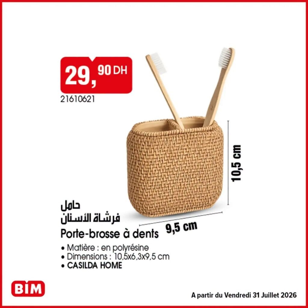 Promotion Bim vendredi 31 Juillet 2026