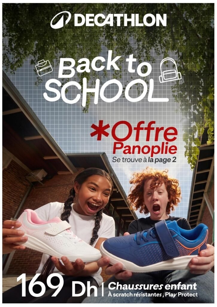 Catalogue decathlon rentrée scolaire 2026