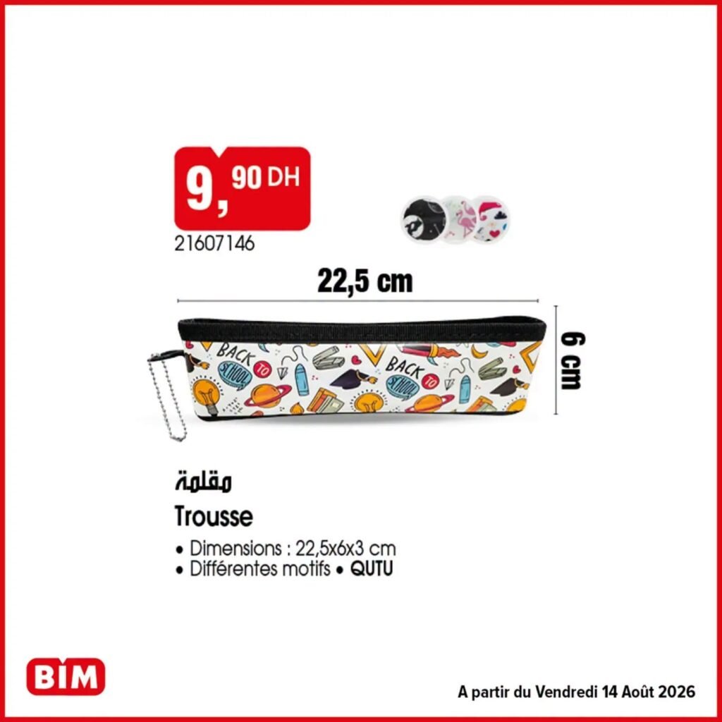 Promotion Bim vendredi 14 Août 2026