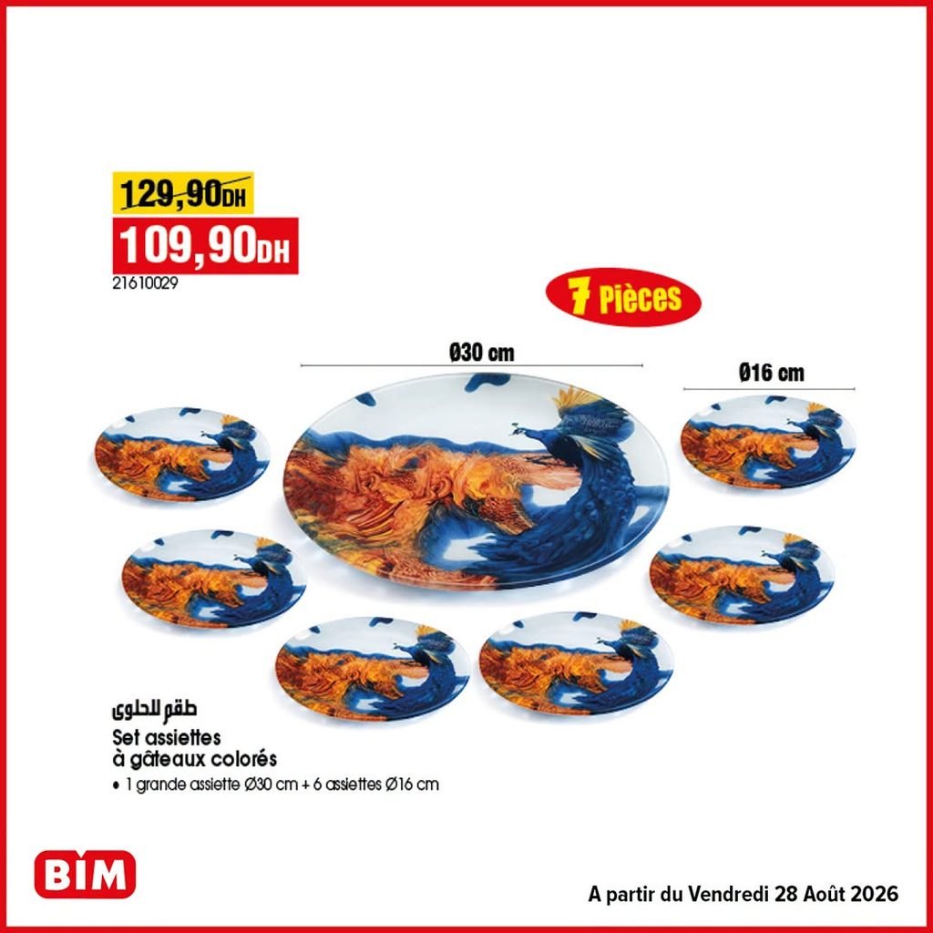 Promotion Bim vendredi 28 Aout 2026
