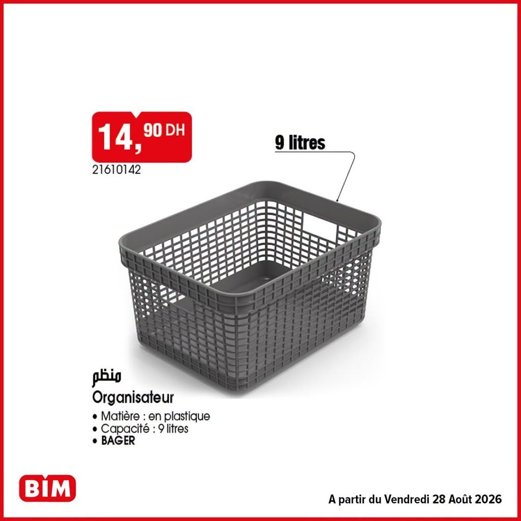 Promotion Bim vendredi 28 Aout 2026