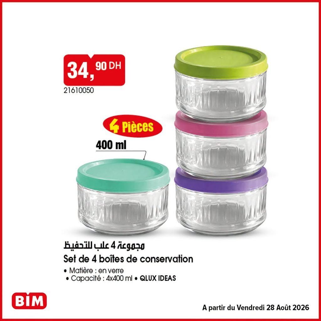 Promotion Bim vendredi 28 Aout 2026