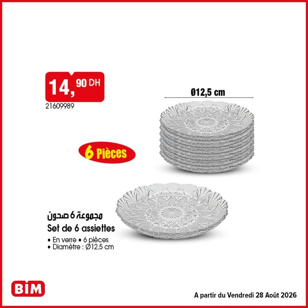 Promotion Bim vendredi 28 Aout 2026
