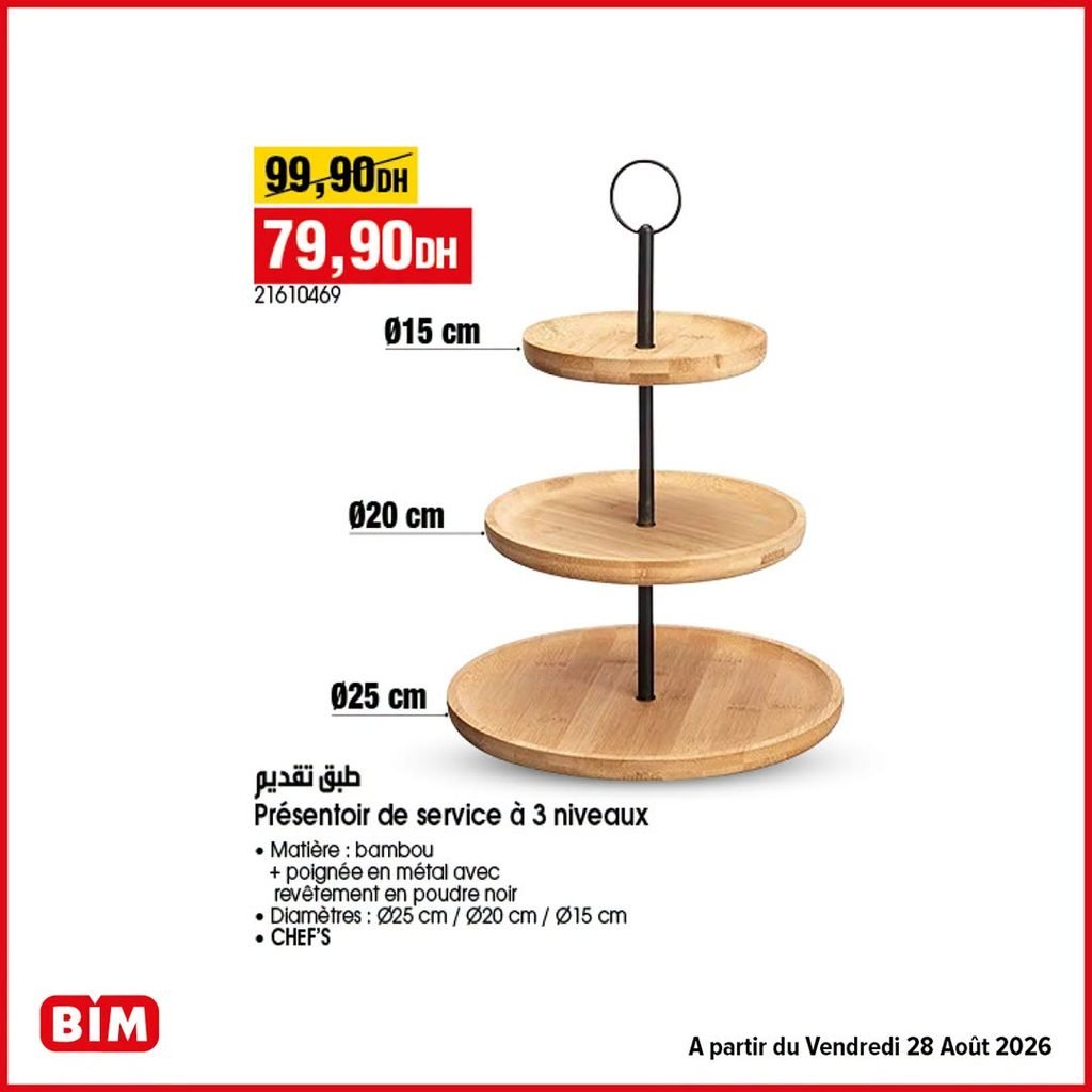Promotion Bim vendredi 28 Aout 2026