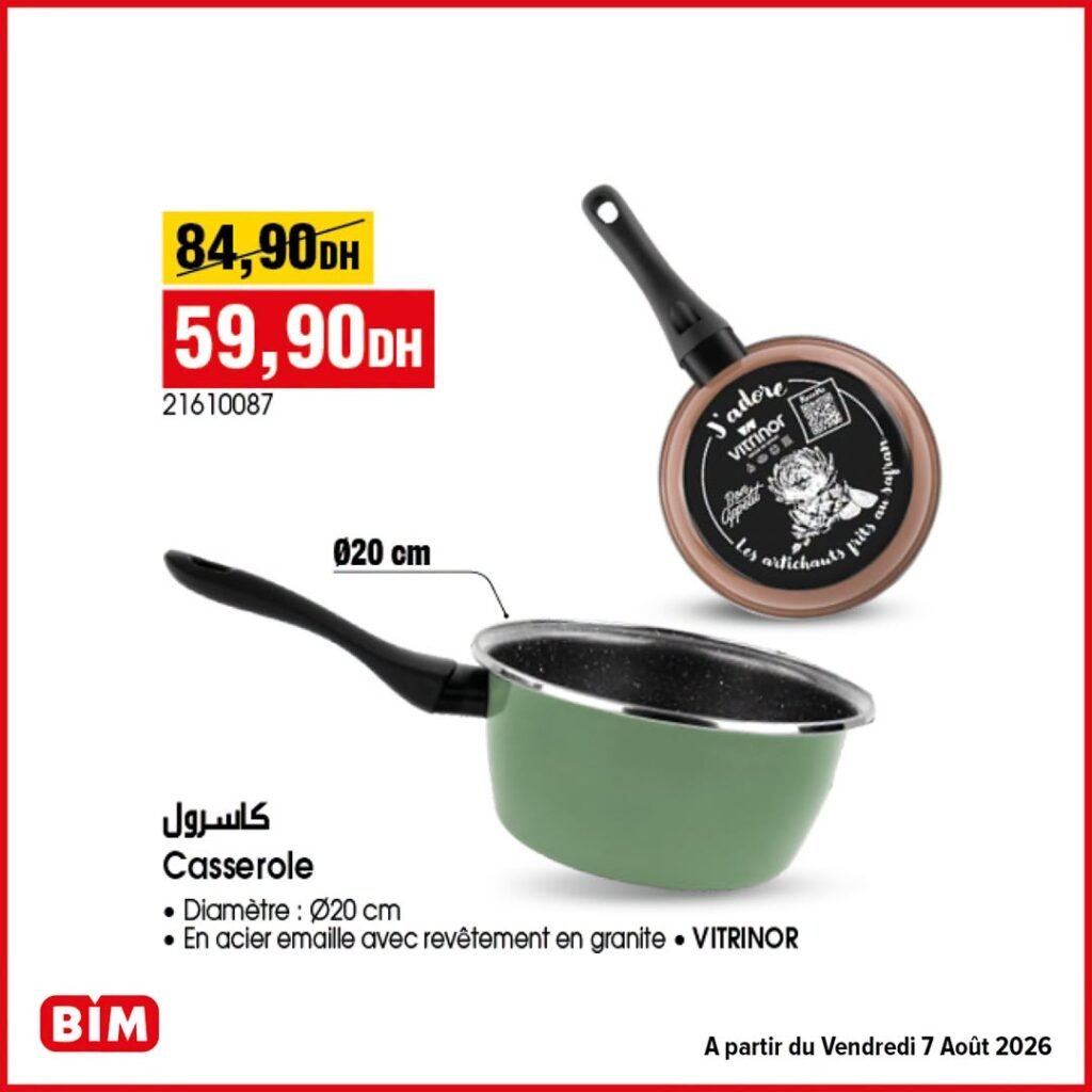 Promotion Bim vendredi 7 Août 2026