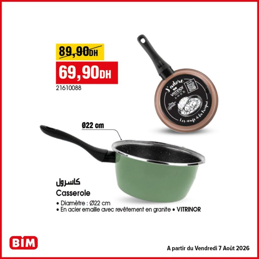 Promotion Bim vendredi 7 Août 2026