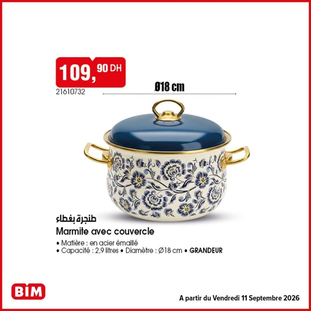Promotion Bim vendredi 11 Septembre 2026