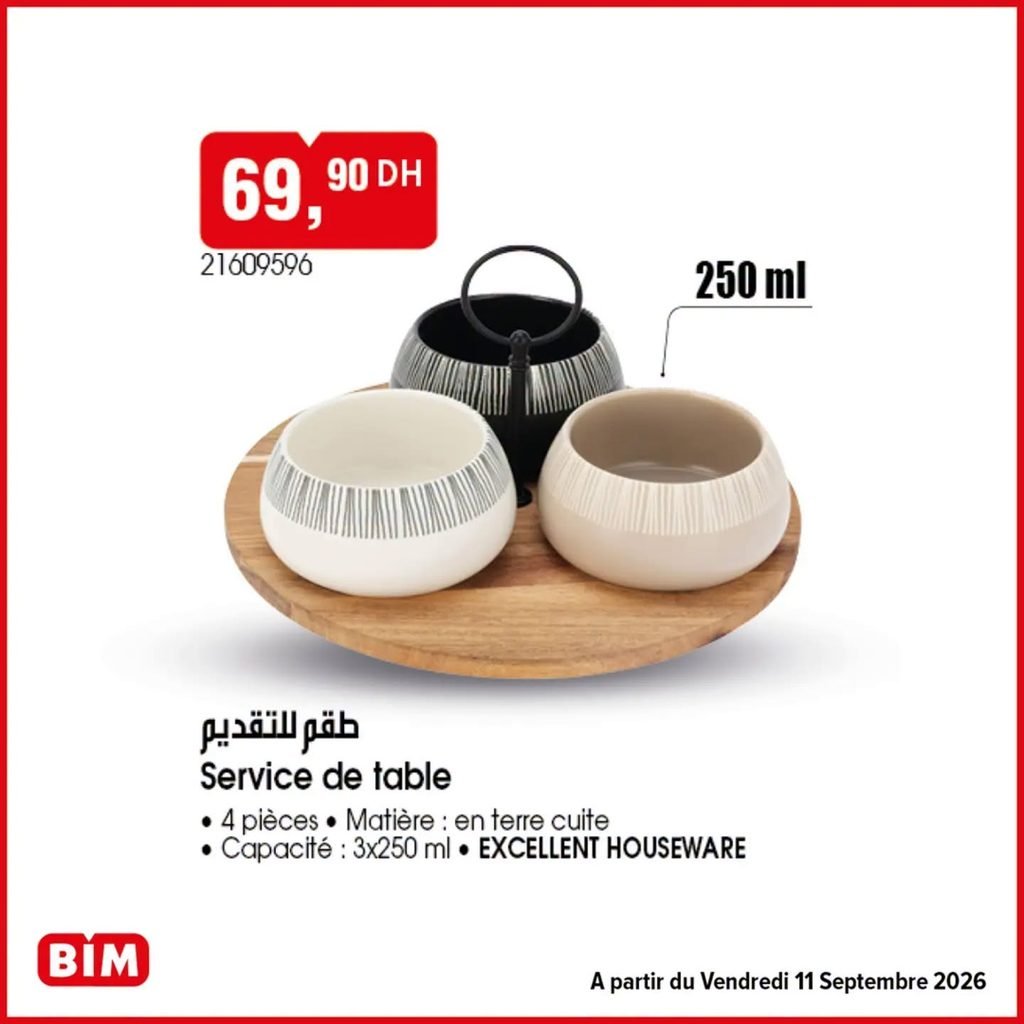 Promotion Bim vendredi 11 Septembre 2026