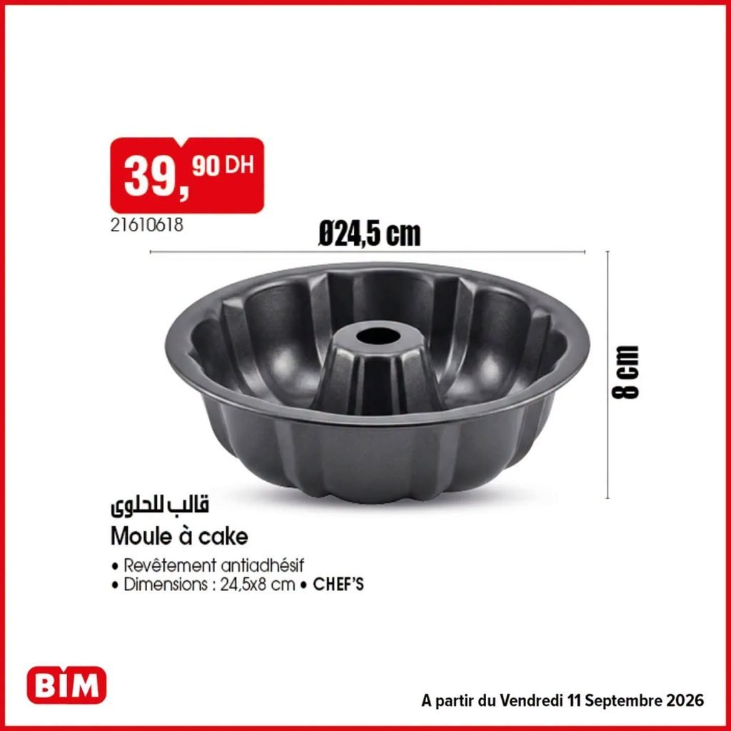 Promotion Bim vendredi 11 Septembre 2026