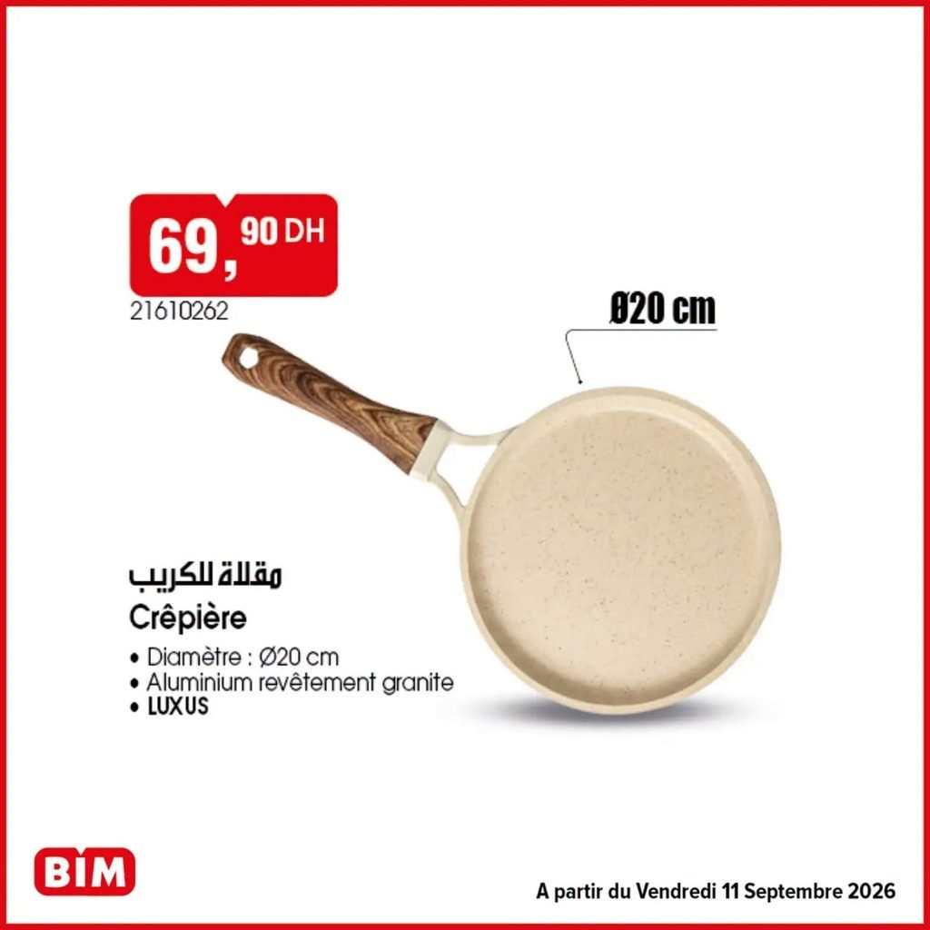 Promotion Bim vendredi 11 Septembre 2026