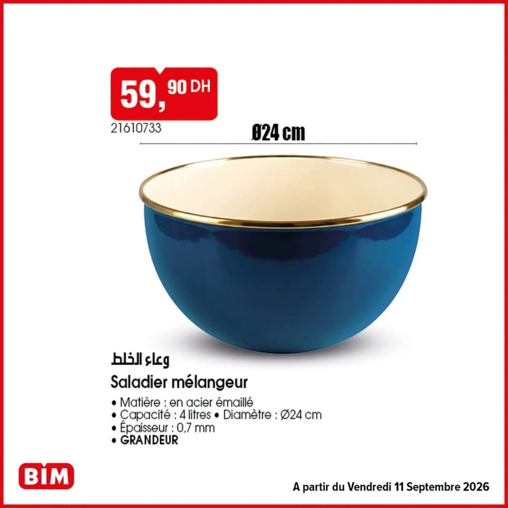 Promotion Bim vendredi 11 Septembre 2026