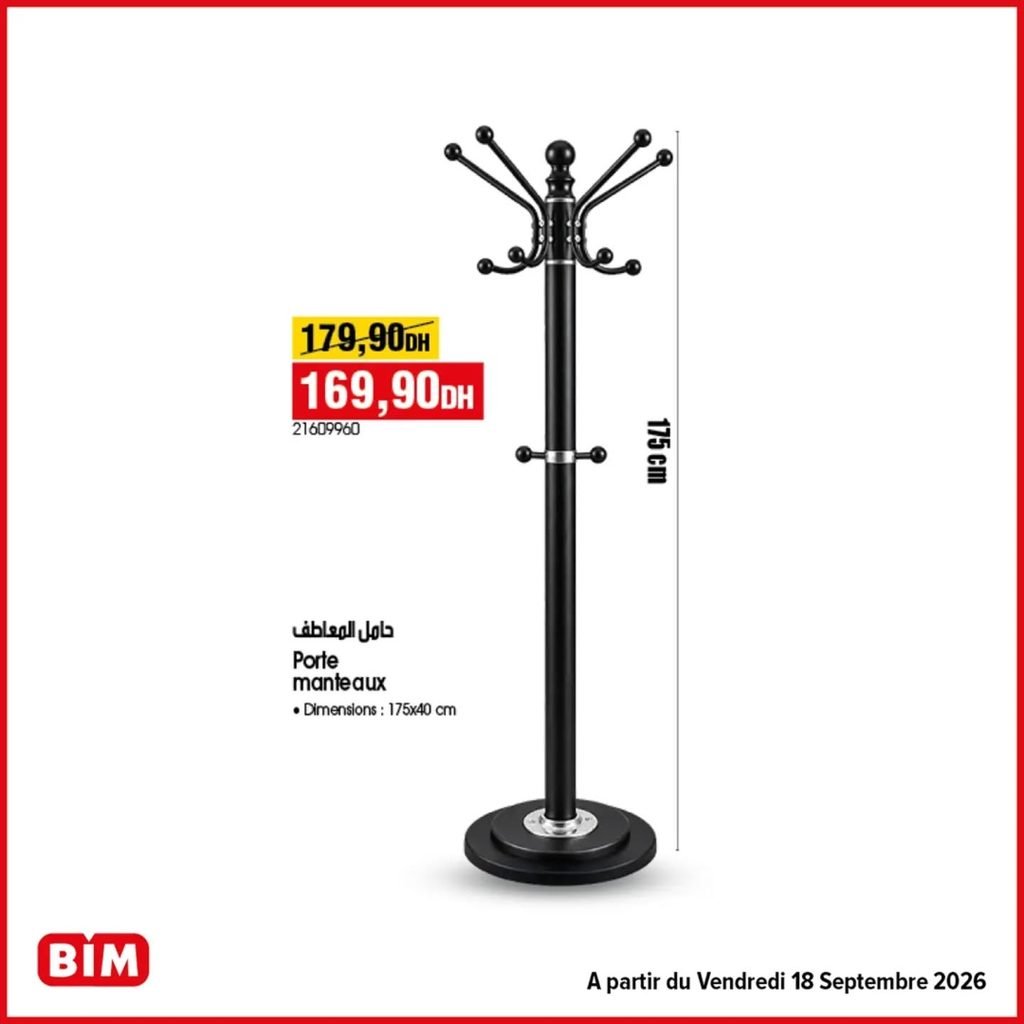 Promotion Bim vendredi 18 Septembre 2026