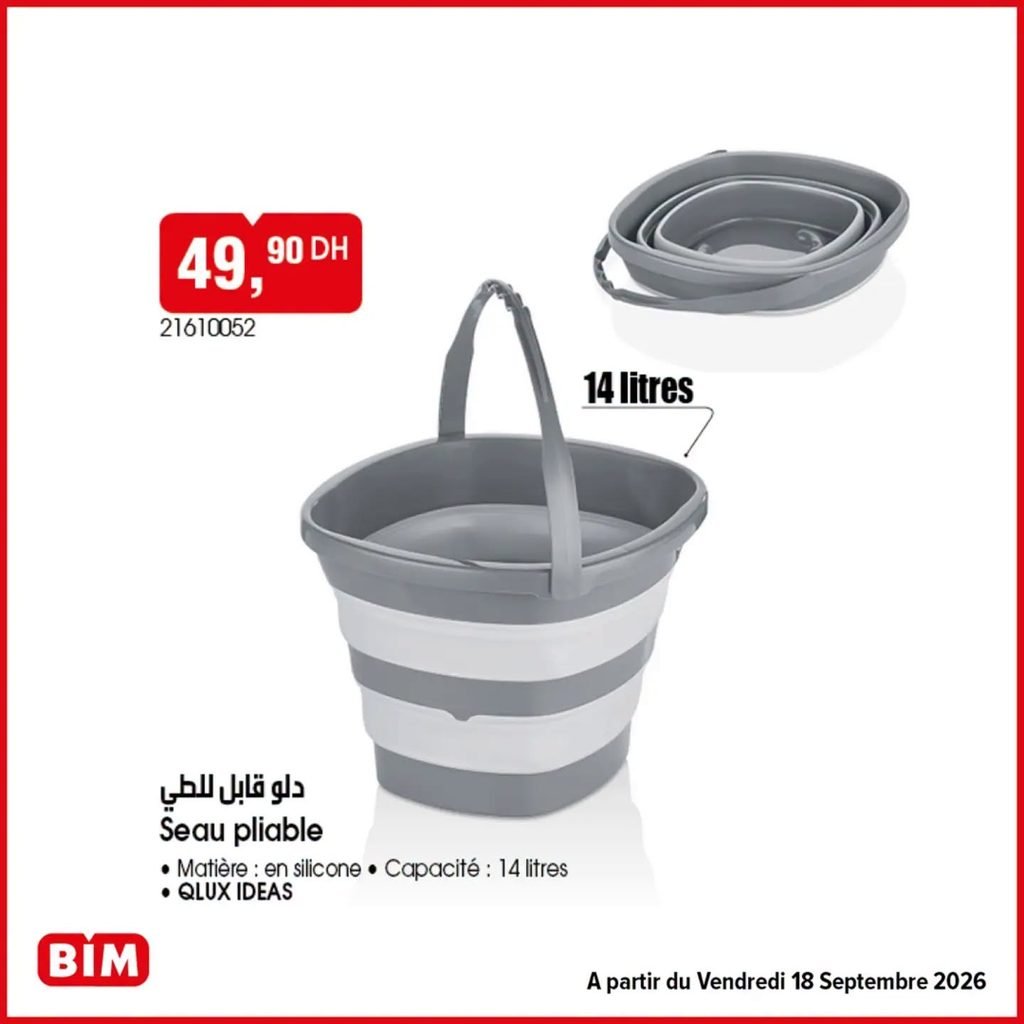 Promotion Bim vendredi 18 Septembre 2026