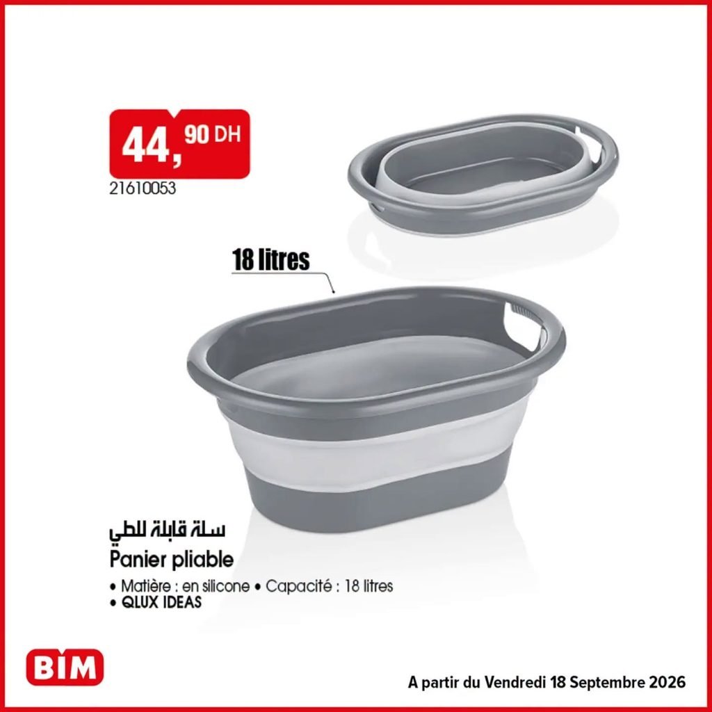 Promotion Bim vendredi 18 Septembre 2026