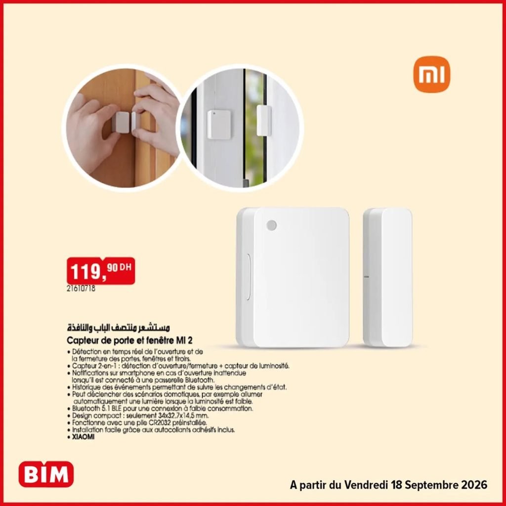 Promotion Bim vendredi 18 Septembre 2026
