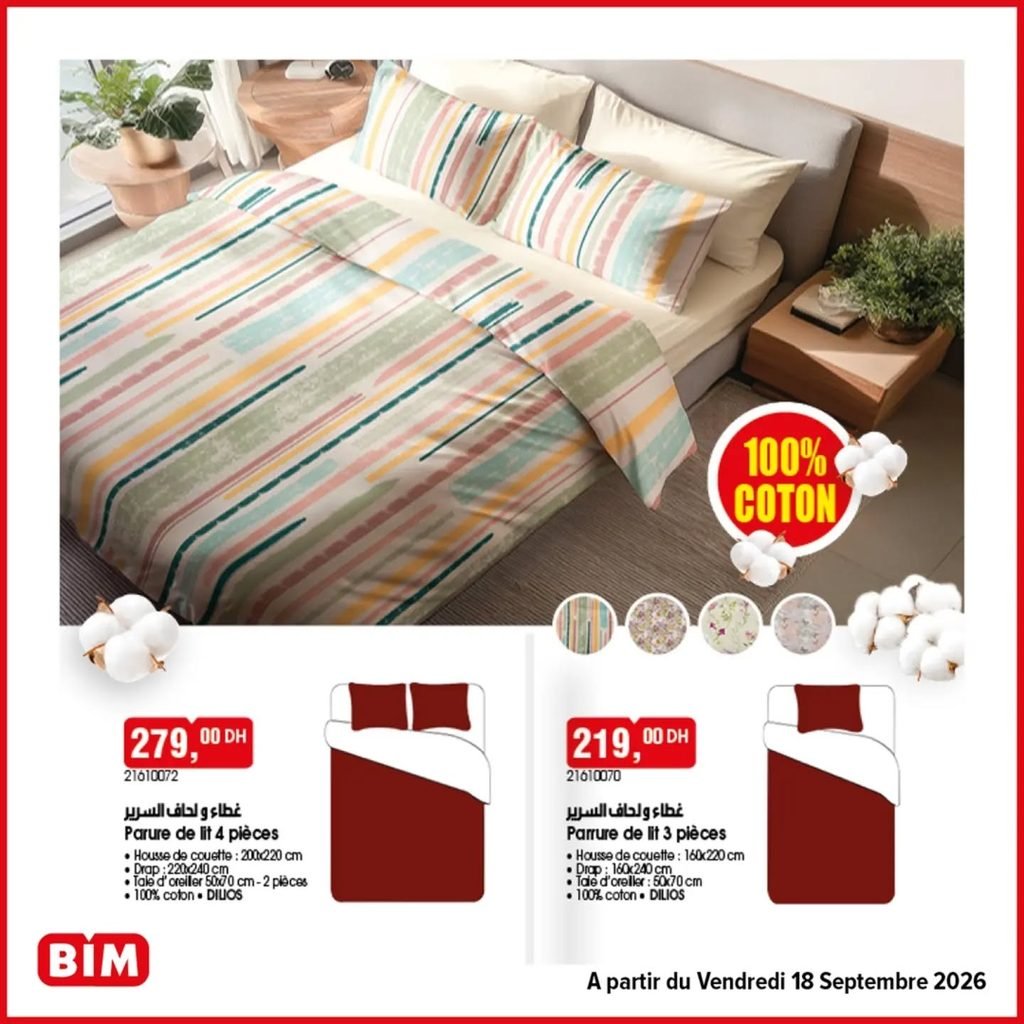 Promotion Bim vendredi 18 Septembre 2026