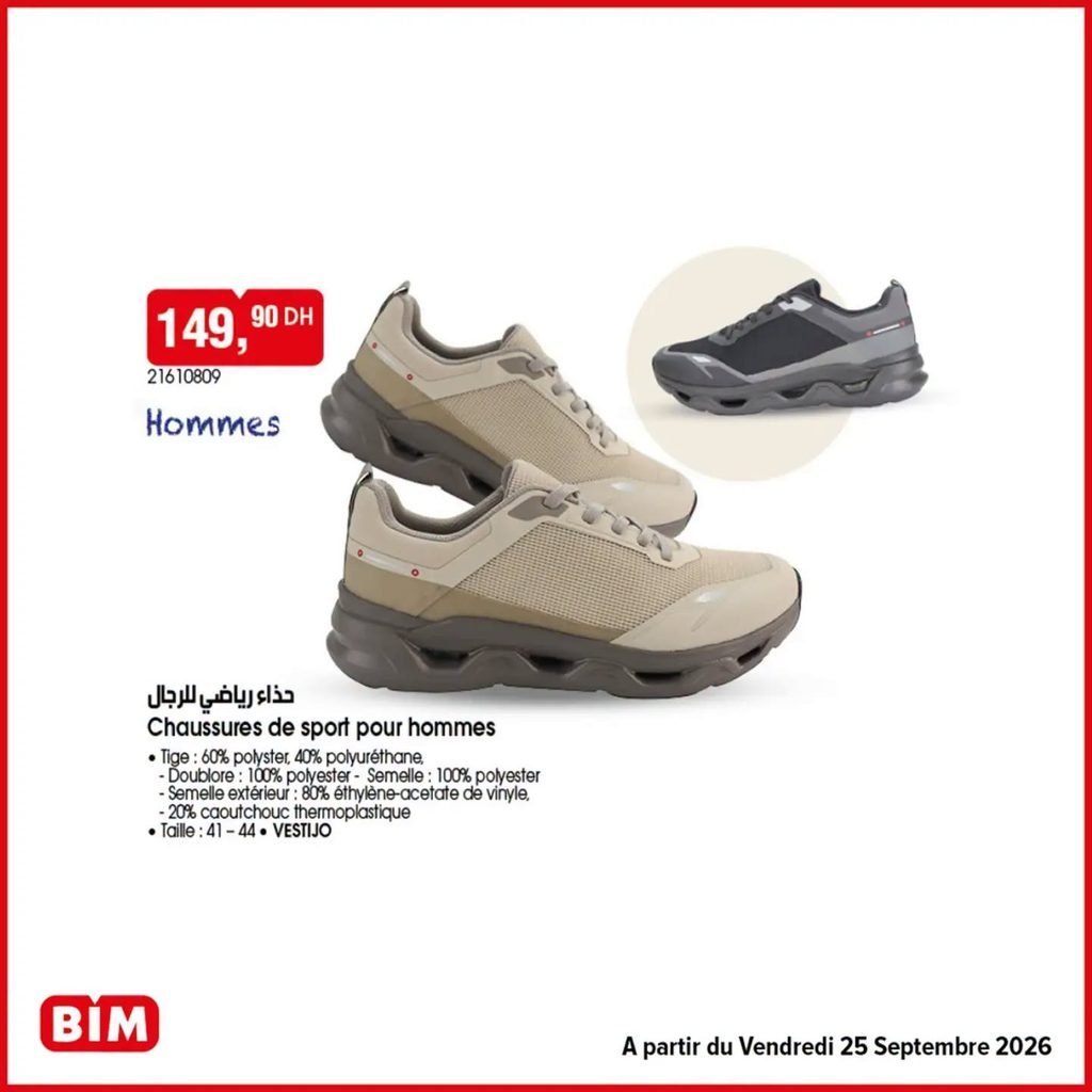 Promotion Bim vendredi 25 Septembre 2026