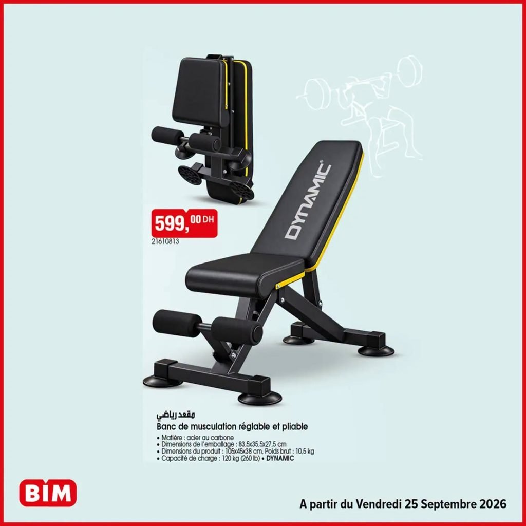 Promotion Bim vendredi 25 Septembre 2026