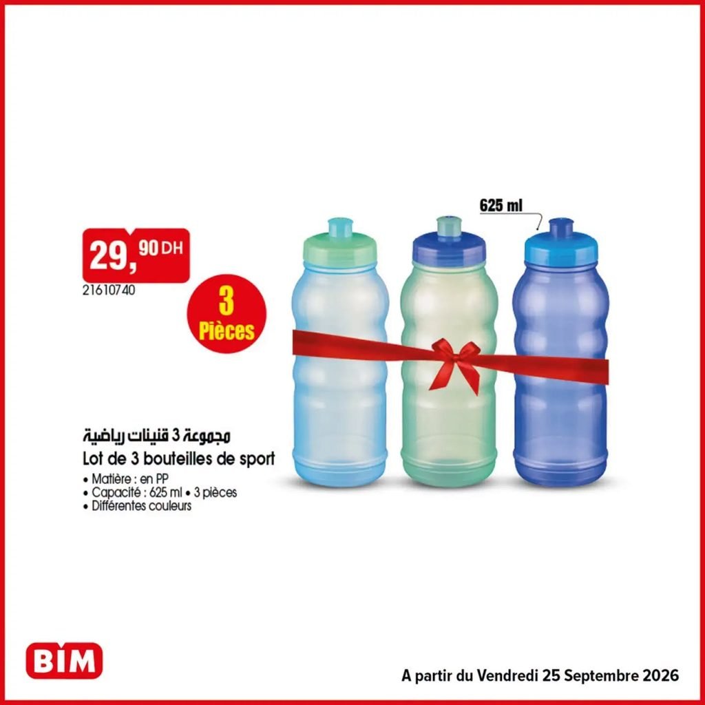 Promotion Bim vendredi 25 Septembre 2026