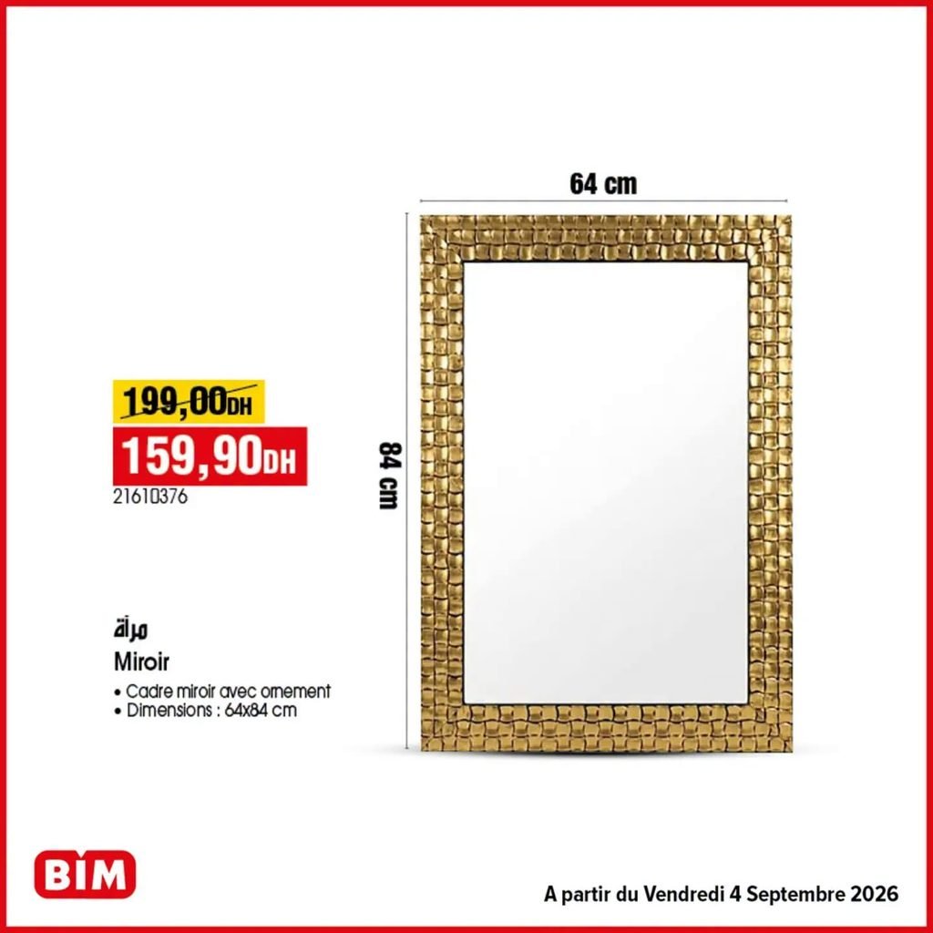 Promotion Bim vendredi 4 Septembre 2026