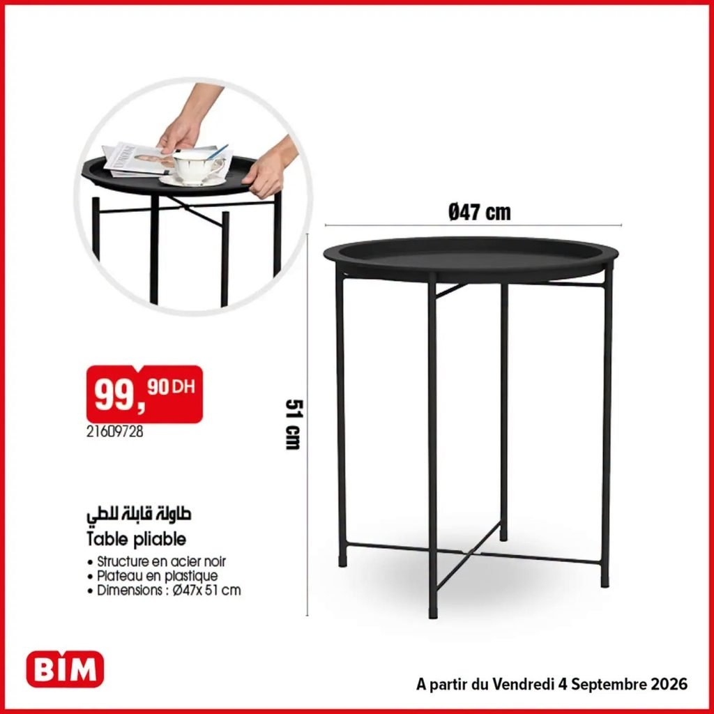 Promotion Bim vendredi 4 Septembre 2026