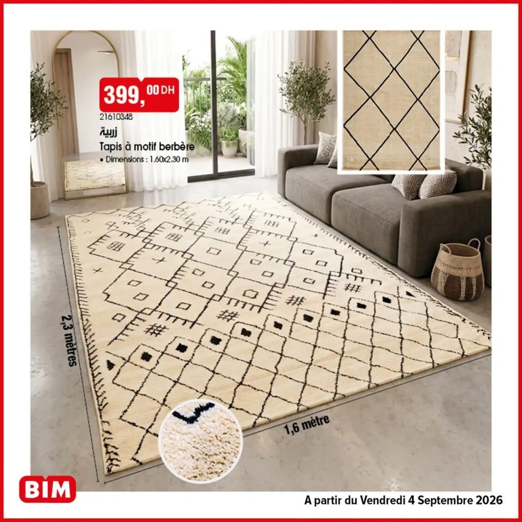 Promotion Bim vendredi 4 Septembre 2026