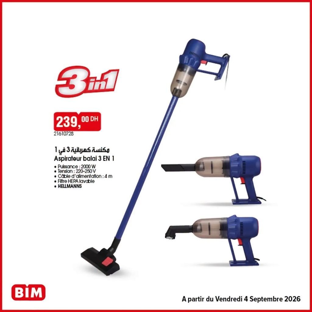 Promotion Bim vendredi 4 Septembre 2026