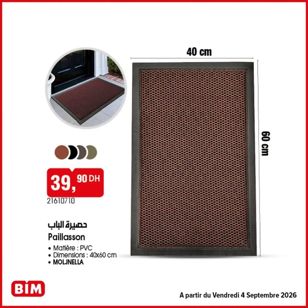 Promotion Bim vendredi 4 Septembre 2026