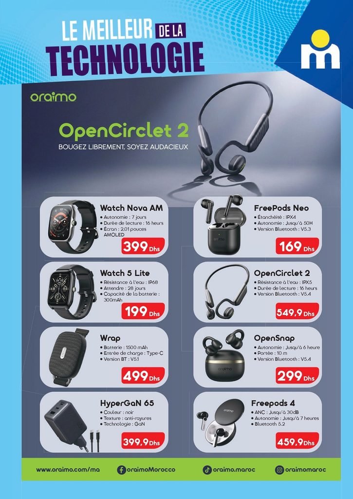 Catalogue Marjane du 01 au 31 octobre 2026 Le meilleur de la Technologie