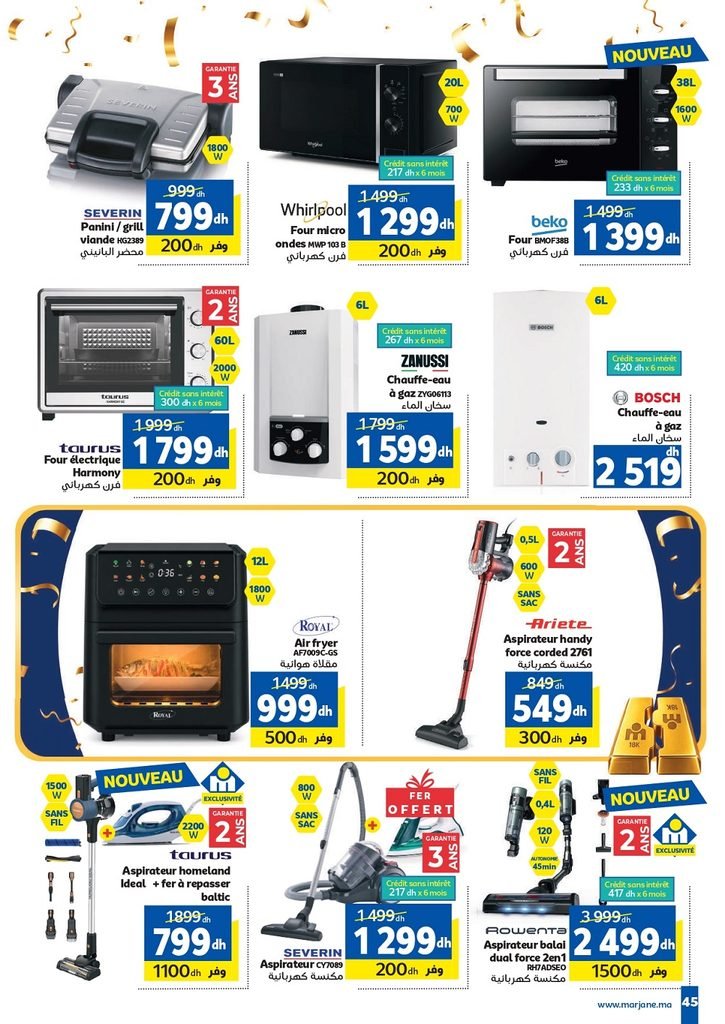 Catalogue Marjane du 22 Octobre au 15 Novembre 2026