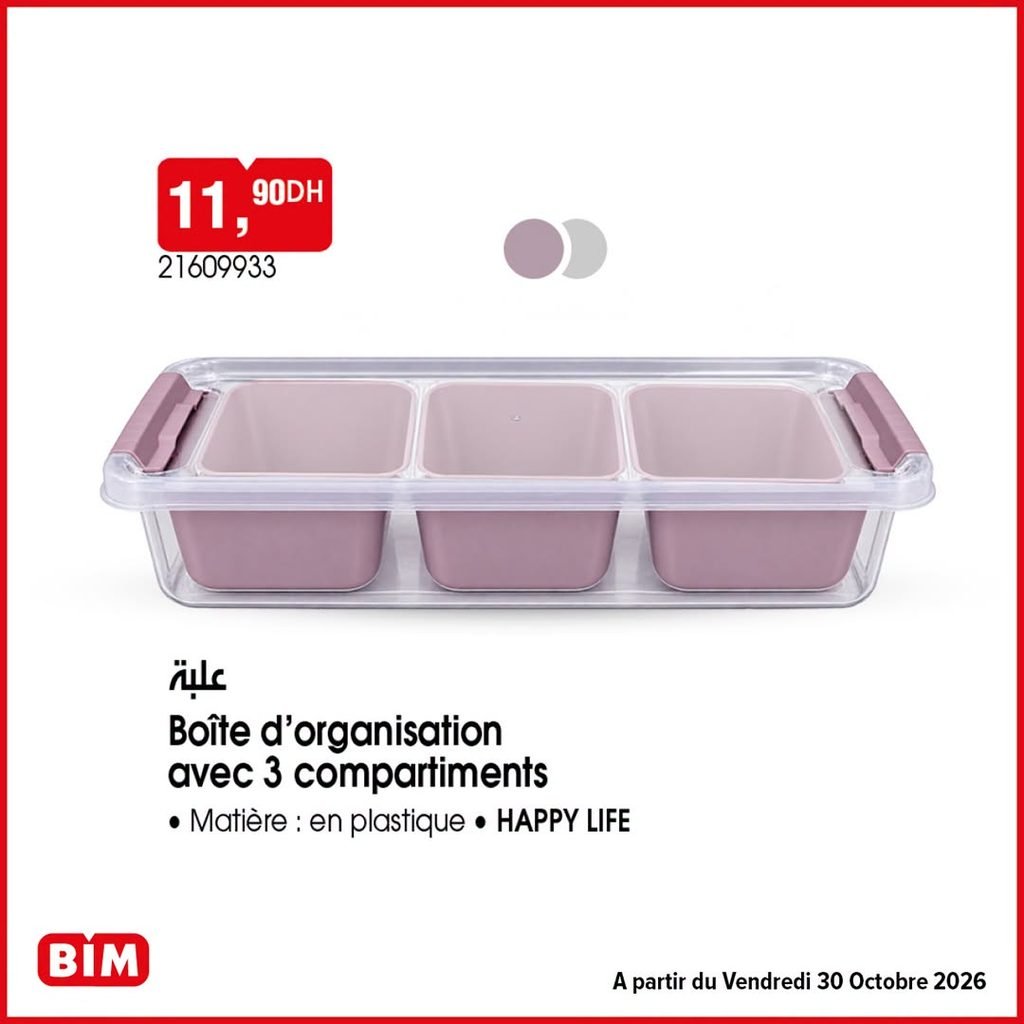 Prmotion Bim vendredi 30 octobre 2026