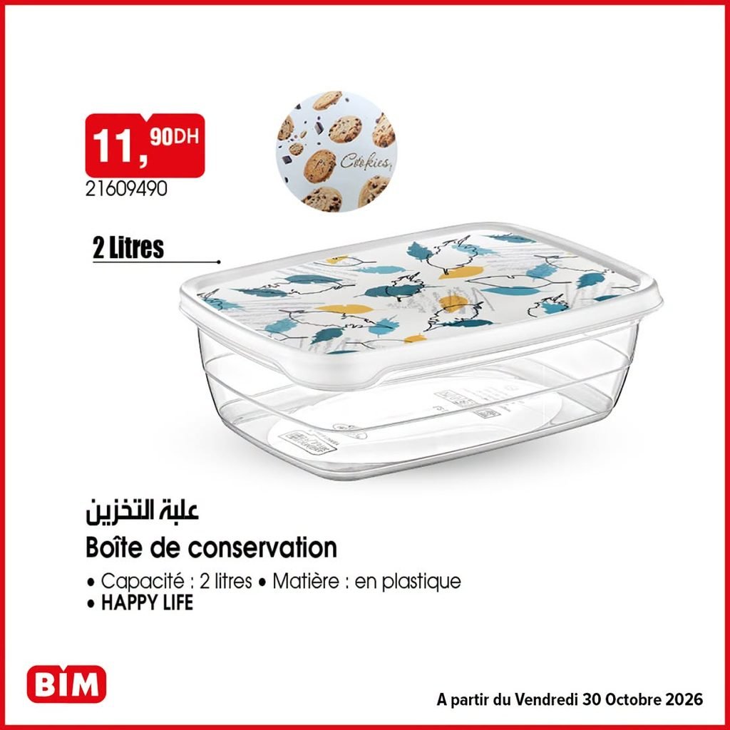 Prmotion Bim vendredi 30 octobre 2026
