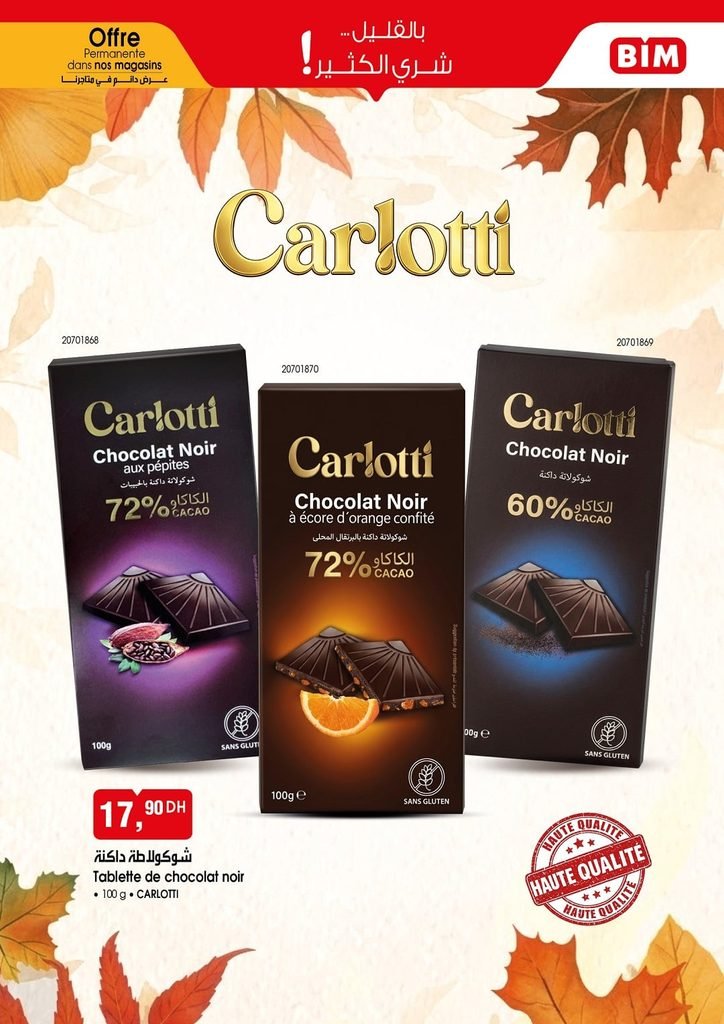 Promotion Bim mardi 20 octobre 2026