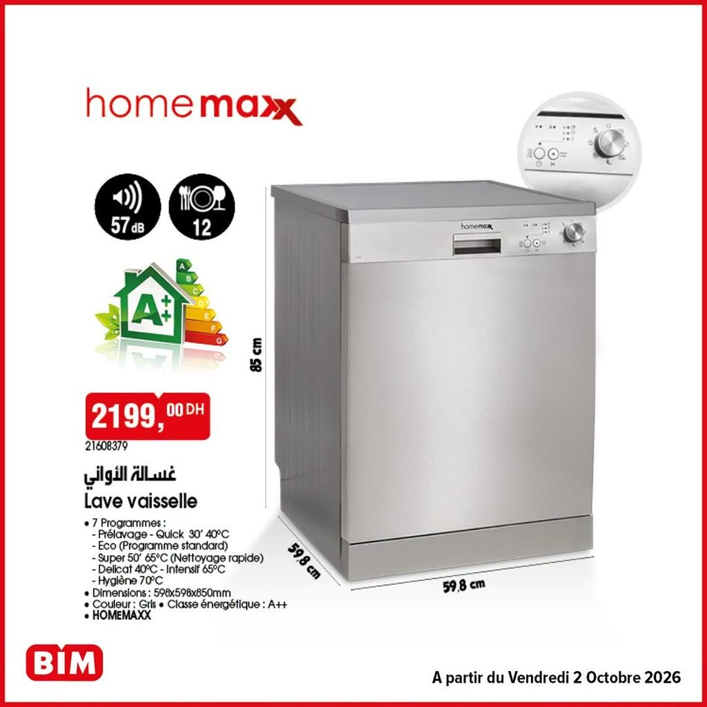 Promotion Bim vendredi 2 octobre 2026