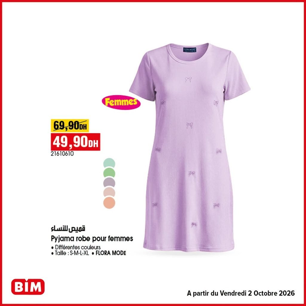 Promotion Bim vendredi 2 octobre 2026