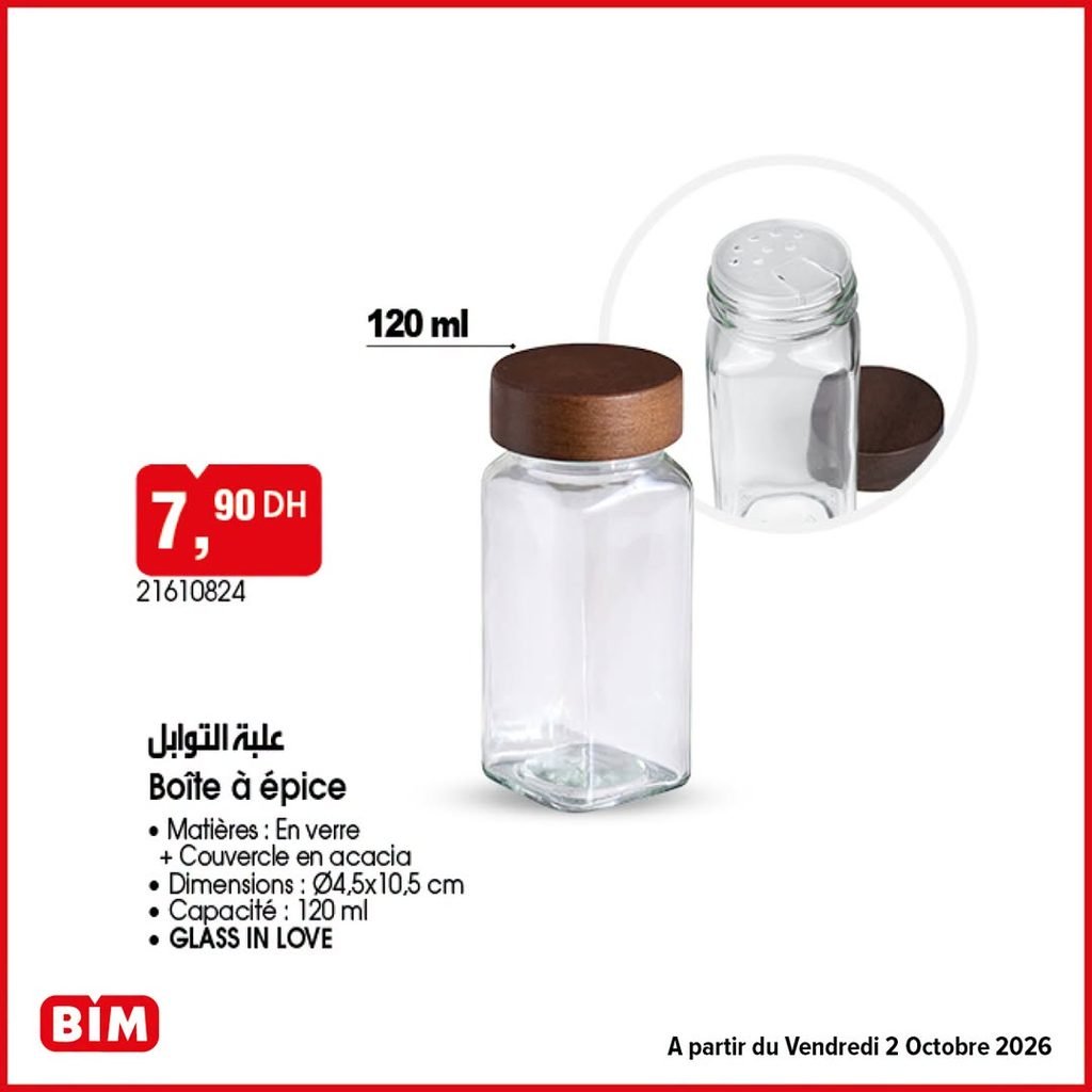 Promotion Bim vendredi 2 octobre 2026
