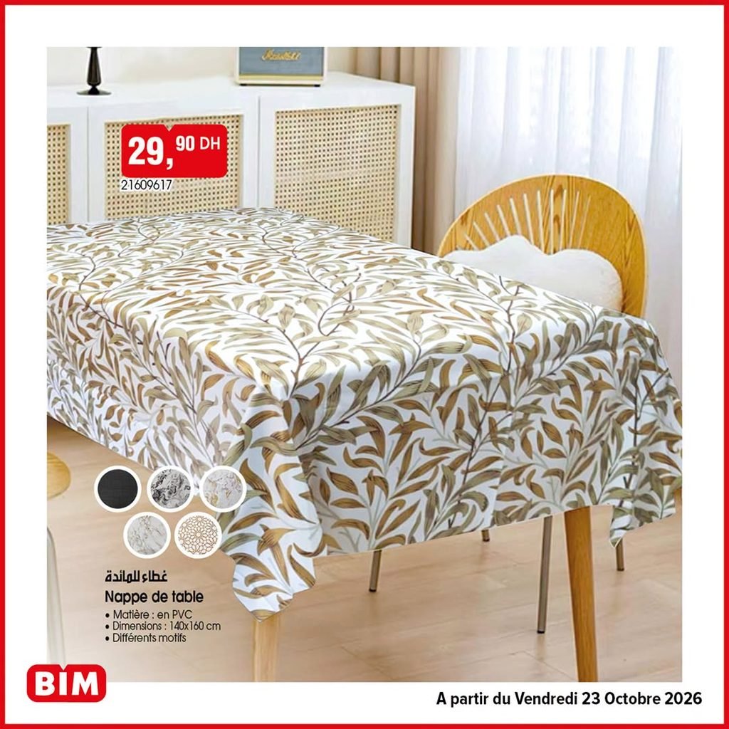 Promotion Bim vendredi 23 octobre 2026