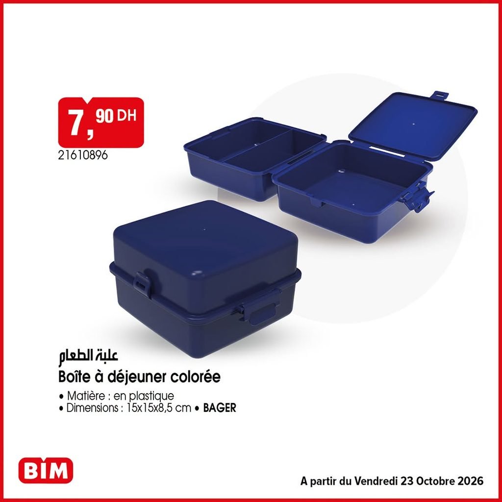 Promotion Bim vendredi 23 octobre 2026