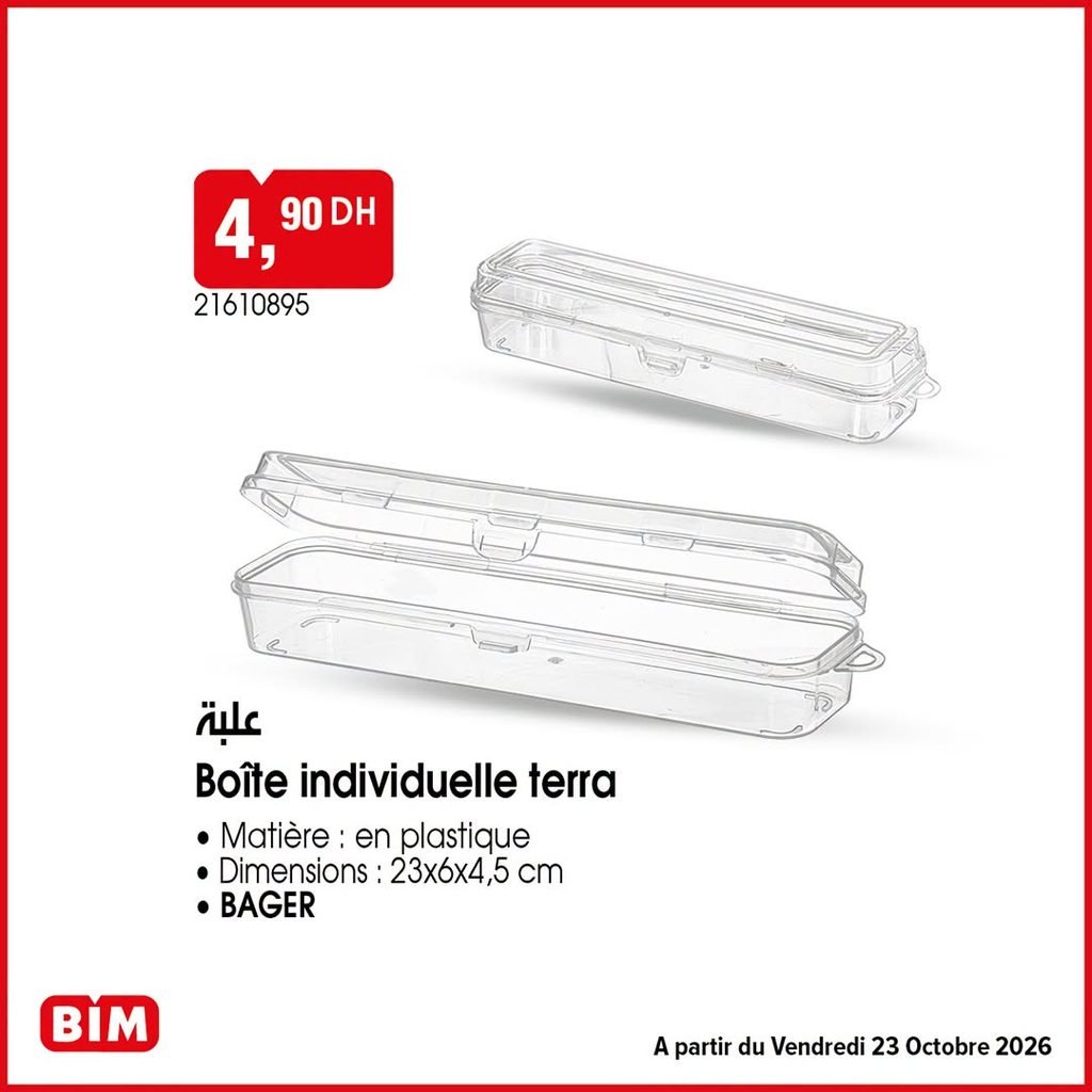 Promotion Bim vendredi 23 octobre 2026